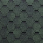 TEGOLA Střešní šindel PREMIUM LINE MOSAIK 070 2-Tone green, cena za m2